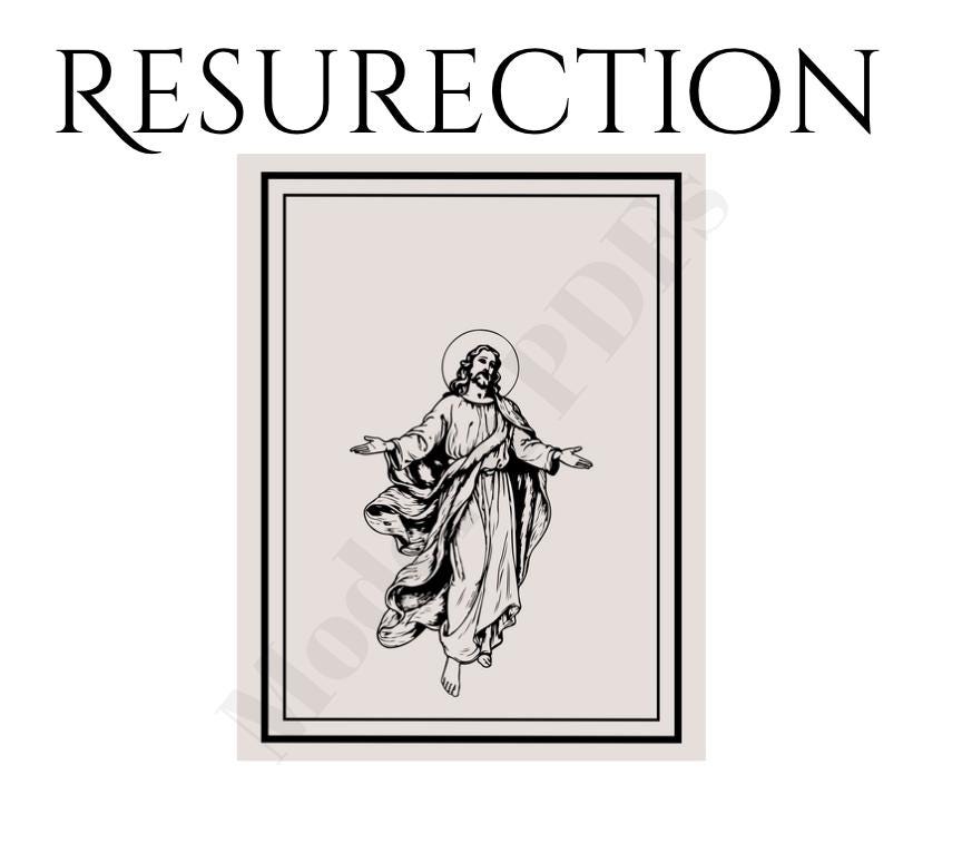 The Life of Jesus Poster Collection - Gallery Wall Art- Digital Download