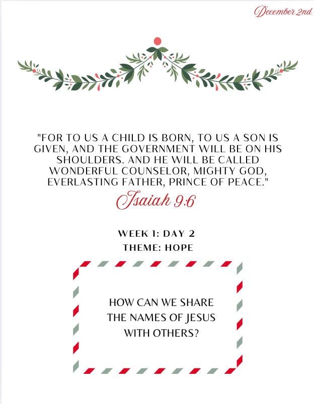 Advent Plan & Activity Guide For Kids - Digital Download