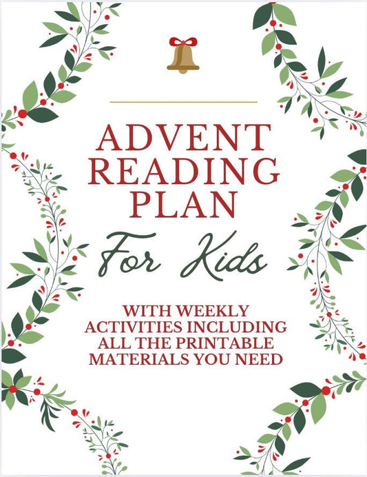 Advent Plan & Activity Guide For Kids -  Digital Download