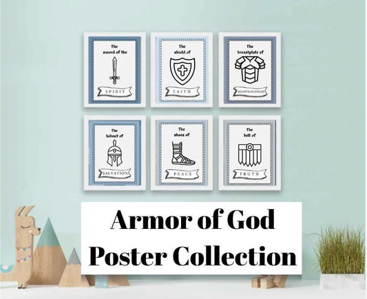 Armor of God Christian Poster Collection