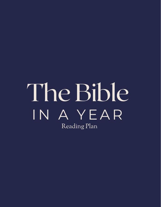 Bible In A Year Reading Plan - Monthly Summaries, Memory Verses, Key Bible Characters